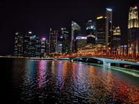 Singapur bei Nacht