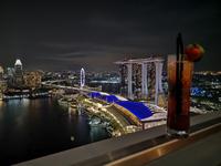 Singapur bei Nacht - Level 33