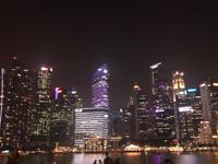Singapur bei Nacht 