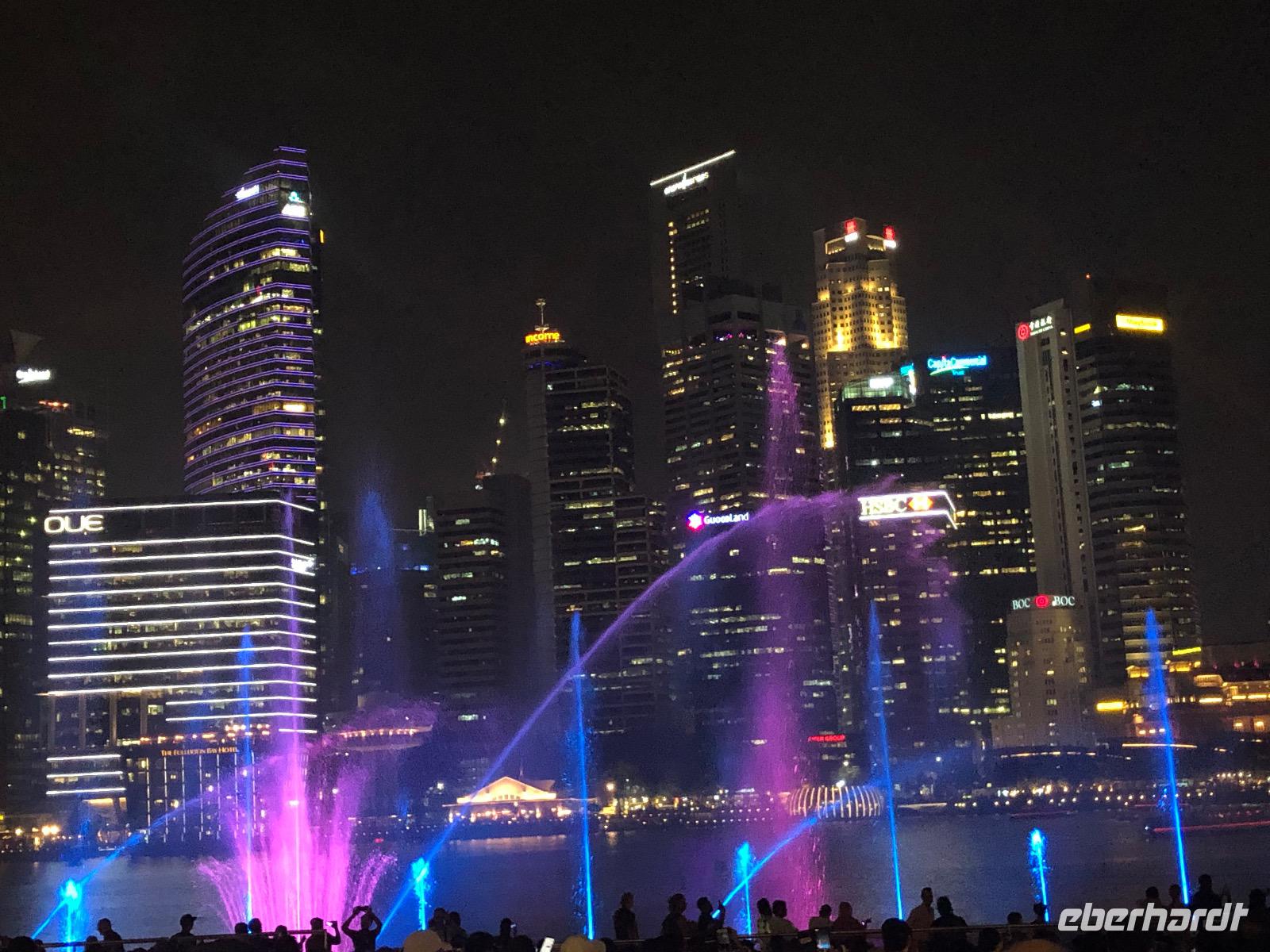 Lasershow Singapur