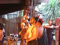 Maori Abend Neuseeland 