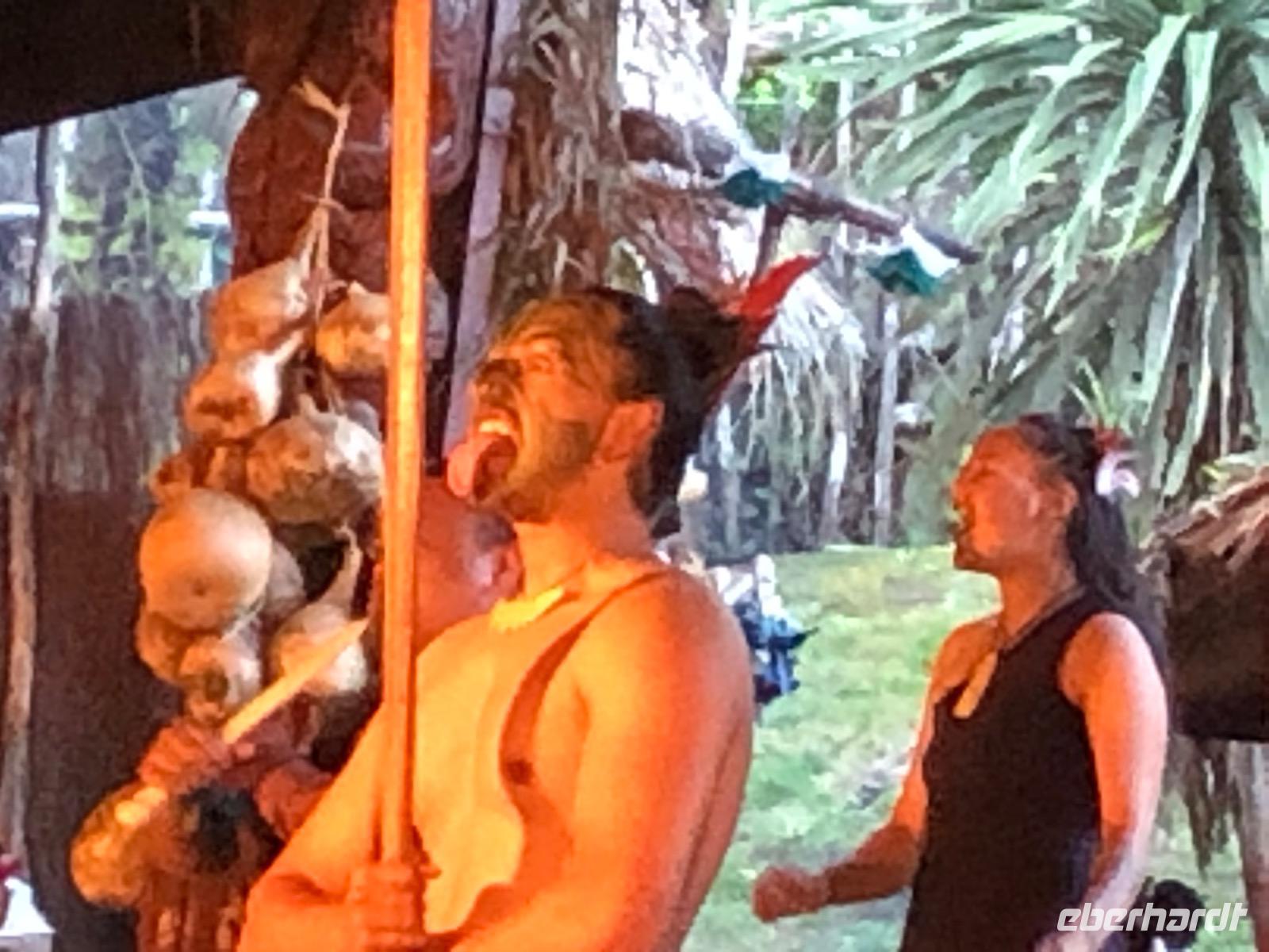 Maori Abend Neuseeland 