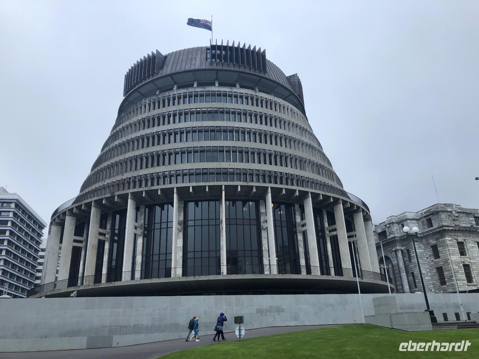 Wellington Neuseeland Parlarmentsgebäude