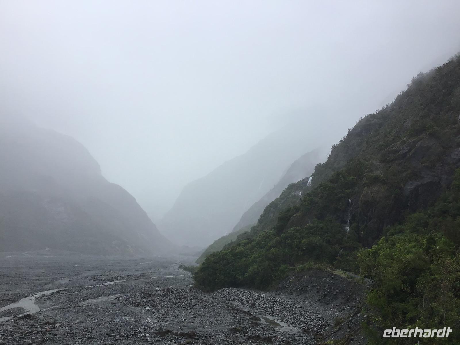 Weg zum Franz Josef Gletscher