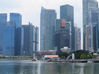 Stopover Singapur - Marina und Merlion
