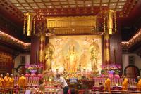 im Buddhistischen Tempel in China Town