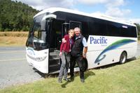 Jutta und Fahrer Maurice