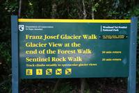 Spaziergang mit Gletscherblick