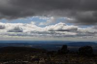 Aussicht vom Whakapapa Skigebiet