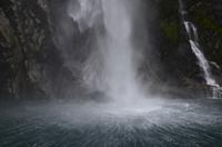Wasserfall im Milford Sound