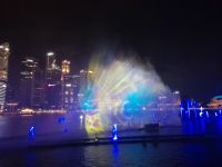 Light Show am Marina Bay Sands