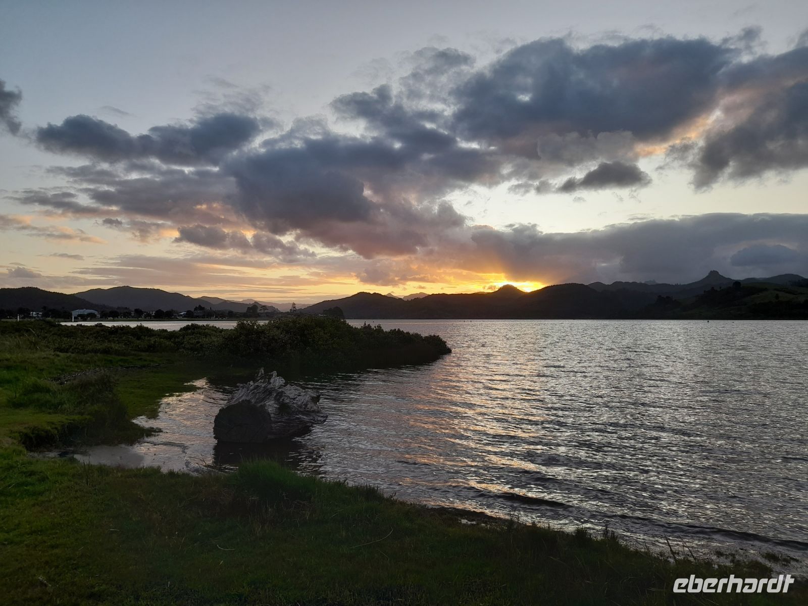 Sonnenuntergang in Pauanui