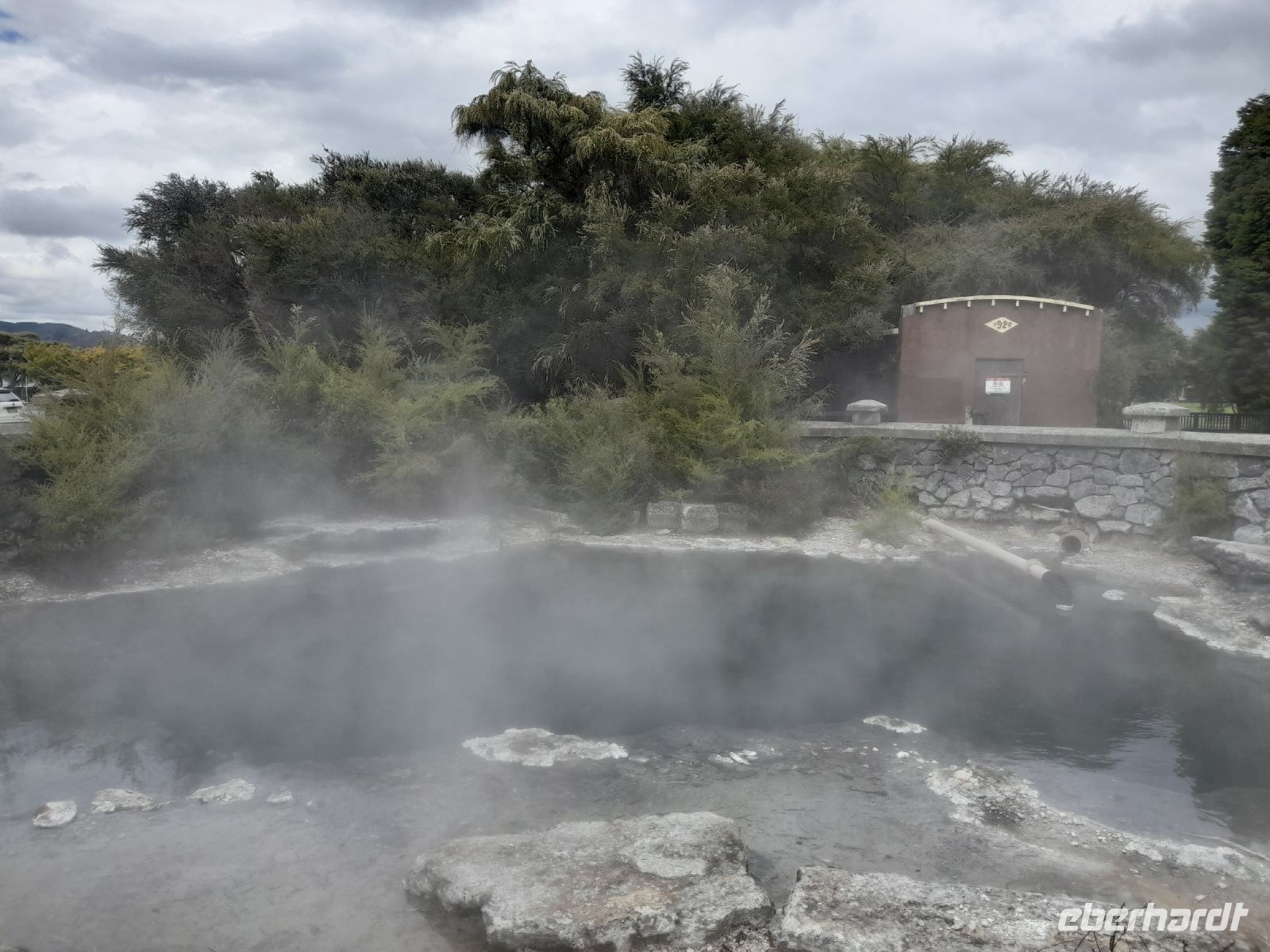Heiße Quelle in Rotorua