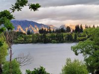 14-011 Abendstimmung in Queenstown