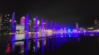 Rundreise Neuseeland - Lichtershow in Singapur
