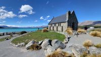 Rundreise Neuseeland - Lake Tekapo, Kirche des guten Hirten