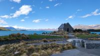 Rundreise Neuseeland - Lake Tekapo, Kirche des guten Hirten