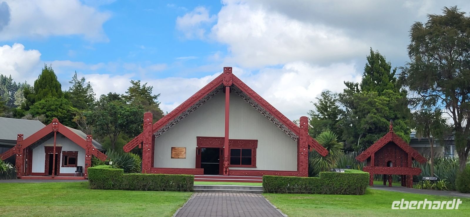 128 Maori Versammlungshaus