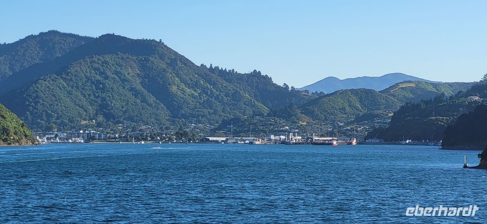 184 Ankunft in Picton Südinsel