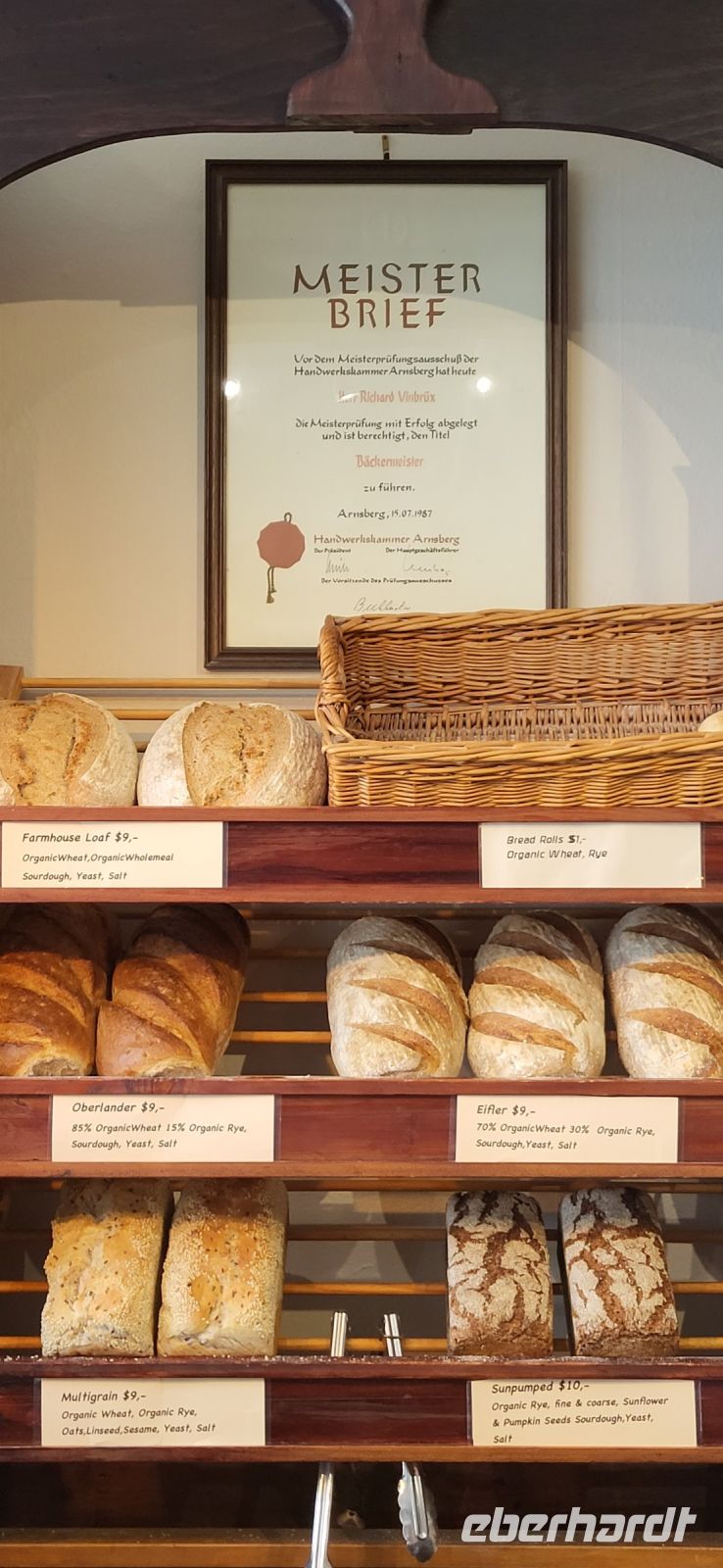 205 Deutscher Bäcker in Oamaru