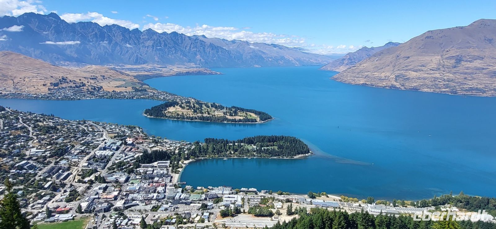 291 Blick auf Queenstown aus 480 m Höhe