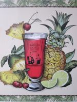 der Singapur- Sling wird im Raffles serviert