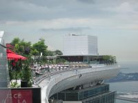 Infinity Pool auf dem Marina Bay Sands