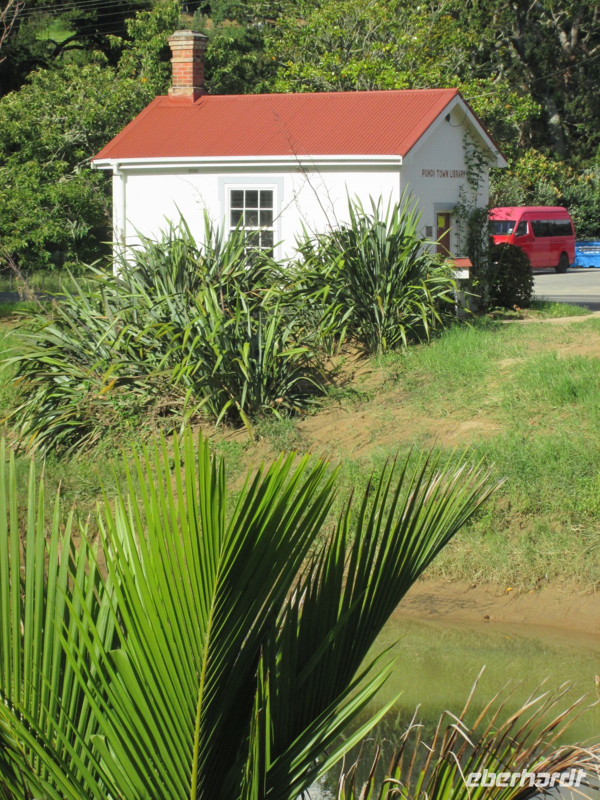 die kleinste Bücherei Neuseelands