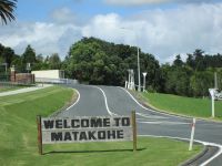 auf dem Weg zum Kauri Museum