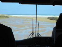 unser Bus auf dem Ninety Mile Beach