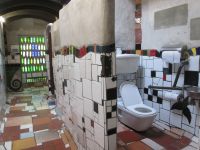 Kawakawa: Hundertwasser-Toiletten