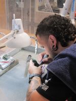 Te Puia: Schmuckherstellung aus Jade