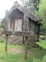 Wairakei: Unterkunft der Maori