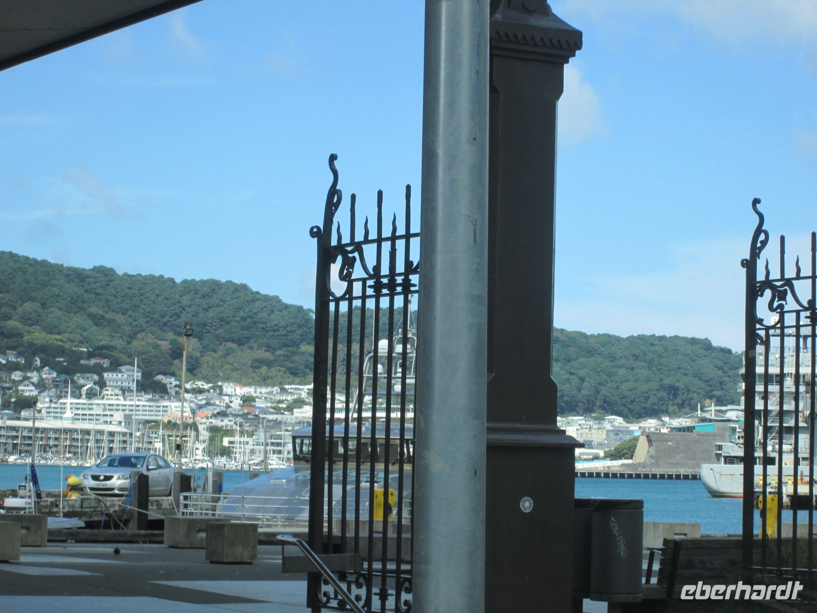 Wellington: Zugang zur Hafenpromenade