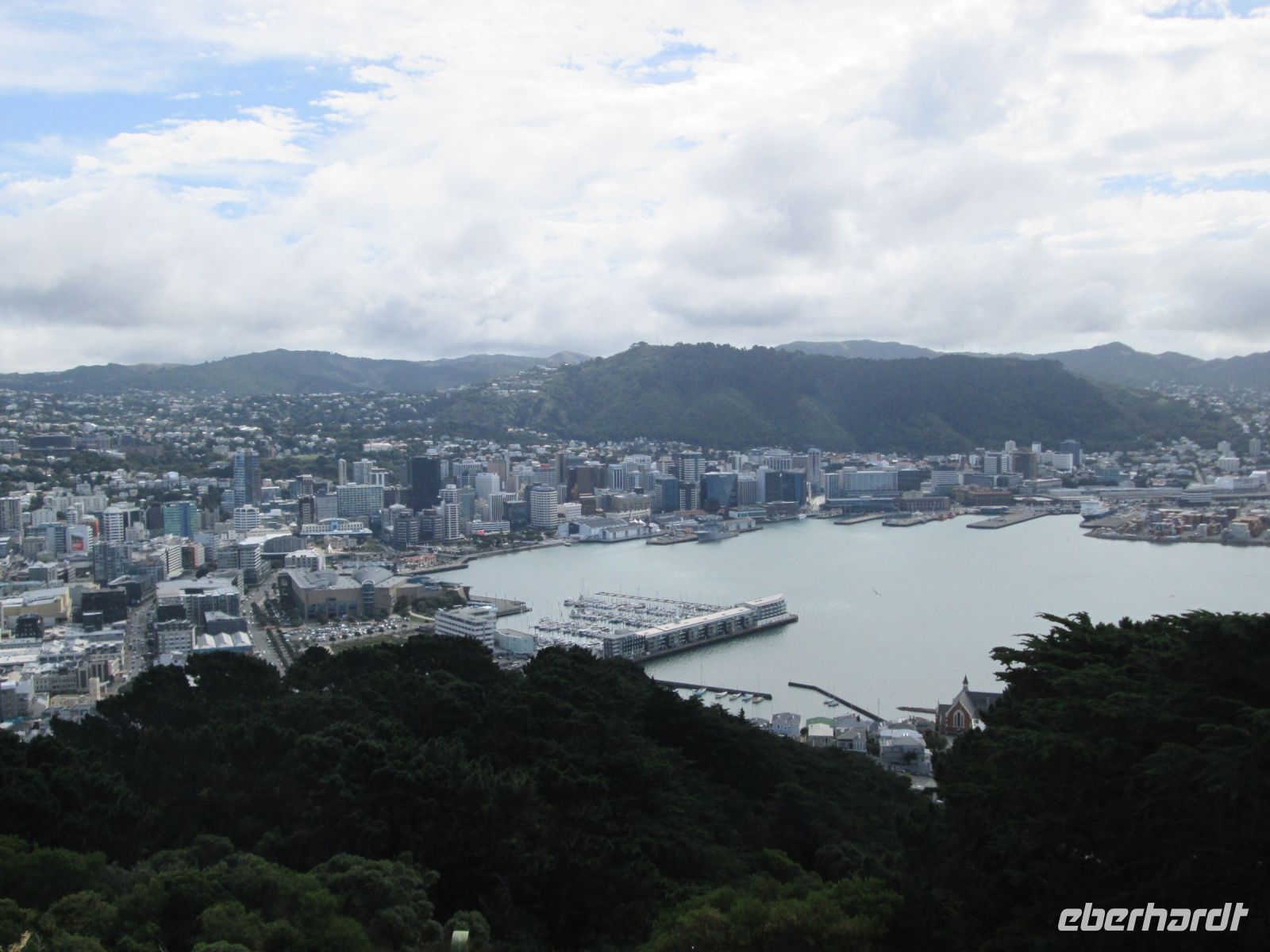 Wellington: Blick vom Mt. Victoria