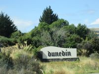 Stadteinfahrt Dunedin