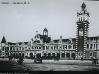 Archivbild Bahnhof Dunedin 1904