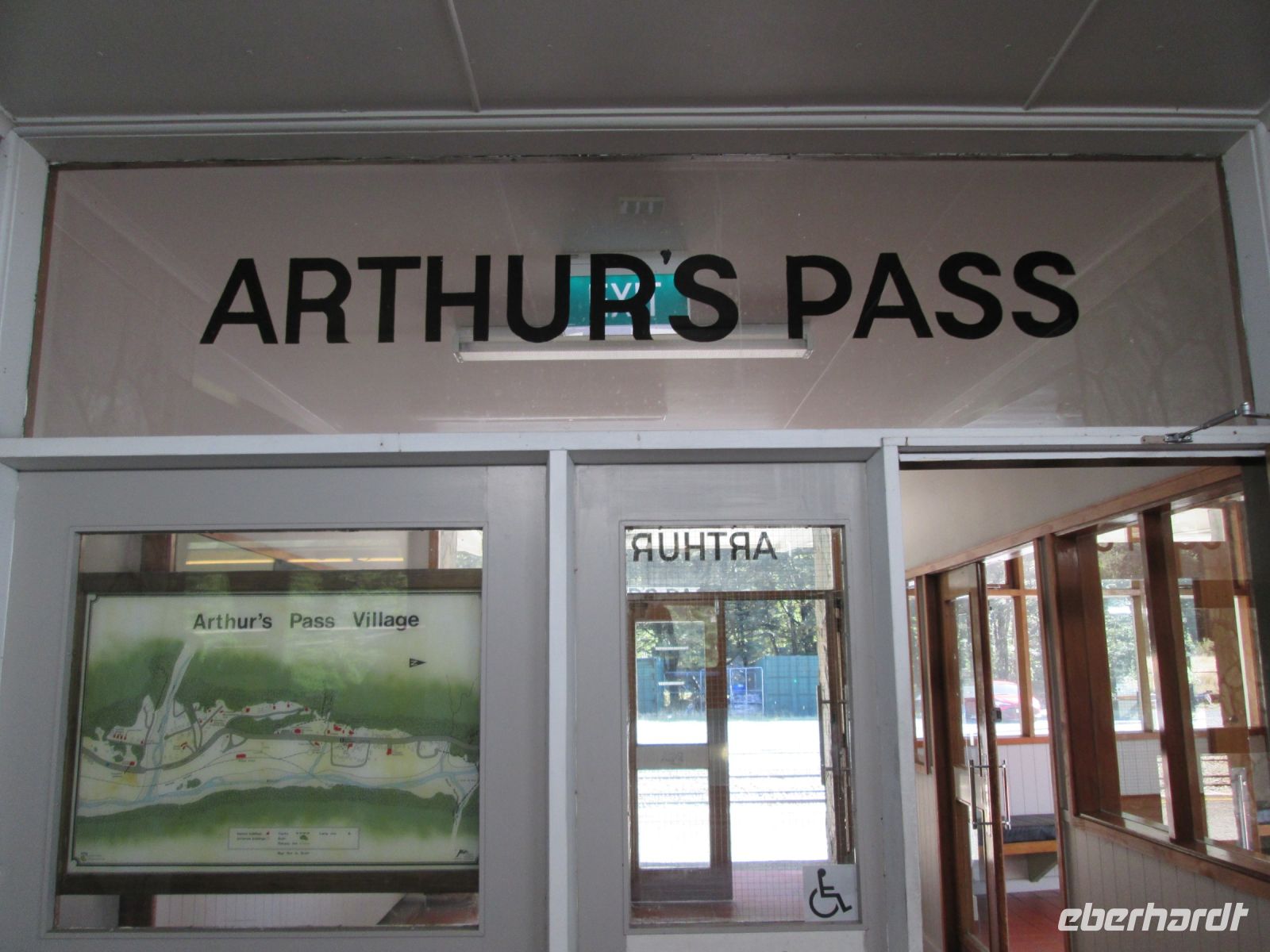 höchste Station des Kiwi Rail, 737 m