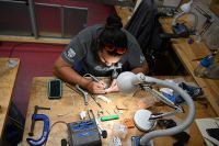 Tag 9 - Neuseeland - Te Puia - Steinmbearbeitung