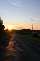 Tag 17 - Neuseeland - Sonnenuntergnang in Fox