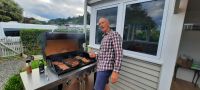 Neuseeland Nordinsel - Coromandel Halbinsel - Grillmeister und Reiseleiter Bernd