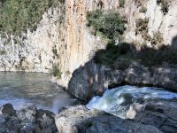 Neuseeland Nordinsel - Aniwaniwa Falls (Regenbogen)