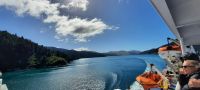 Neuseeland - Fährpassage durch den Queen Charlotte Sound zur Südinsel