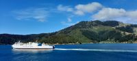 Neuseeland - Fährpassage durch den Queen Charlotte Sound zur Südinsel