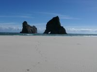 Neuseeland Südinsel - Genießertag an der Golden Bay - Wharariki Beach