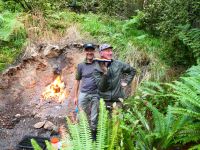 Neuseeland Südinsel -  Natural Flames - Chefbäcker Steven und Azubi Bernd