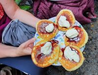 Neuseeland Südinsel -  lecker Pancake