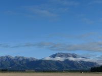 Neuseeland Südinsel - Methven - Panorama am Morgen