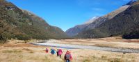 Neuseeland Südinsel - Mt. Aspiring Nationalpark - Wanderung durch das Siberia Valley