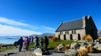 Neuseeland Südinsel - Lake Tekapo - Kirche des guten Hirten